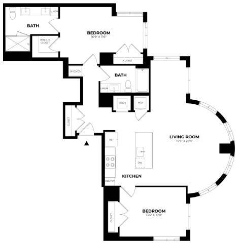 Floorplan - CityHouse Old Town