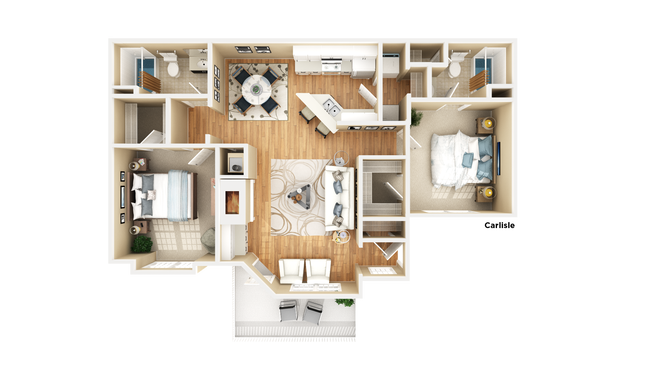 Floorplan - The Mill at Chastain