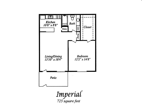 Imperial 1X1 - Canterbury Court Apartments
