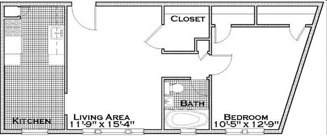 1BR/1BA - Webb Hall Apartments