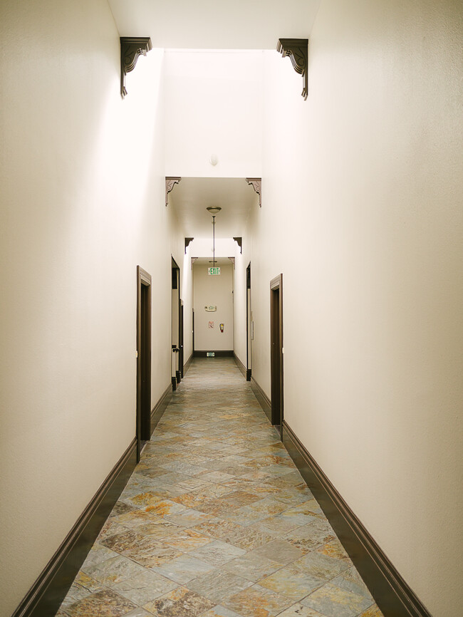 interior apartment building hallway - 1909 San Pablo Ave