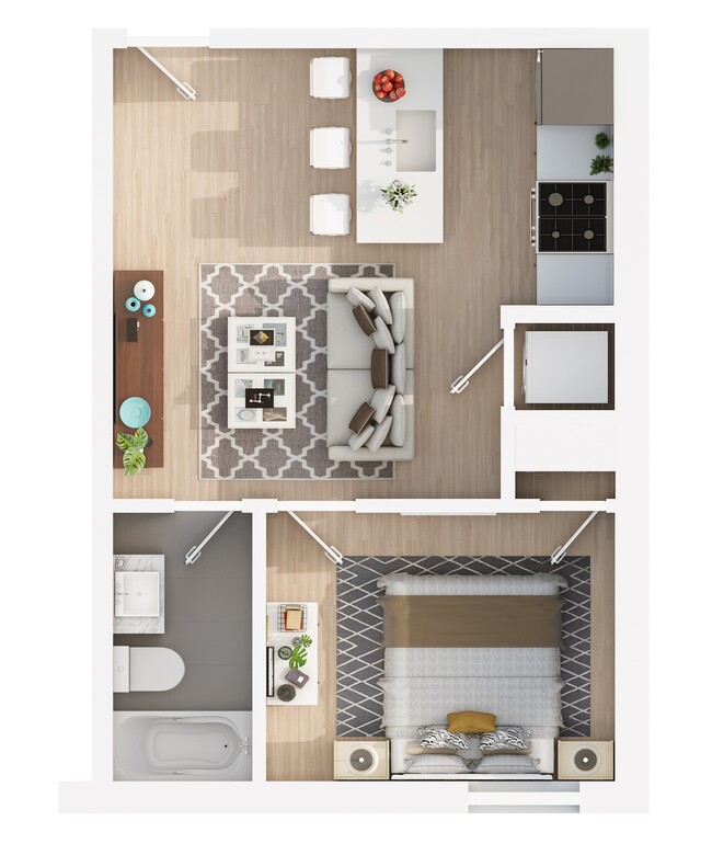 Floorplan - Colonial Flats