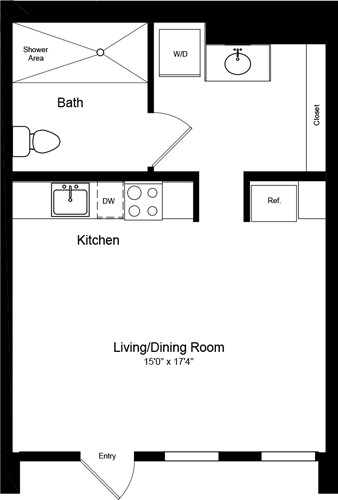 Floorplan - Potrero 1010