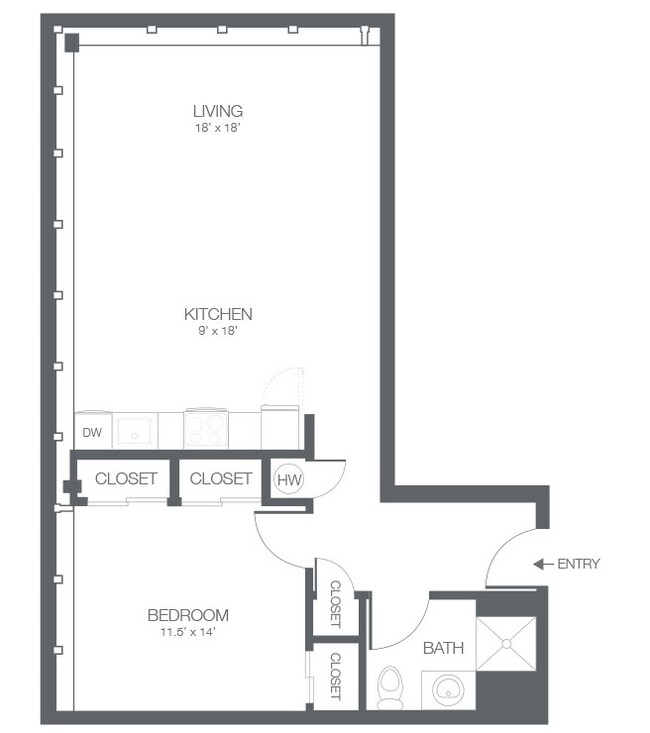 Floorplan - Circle F Lofts