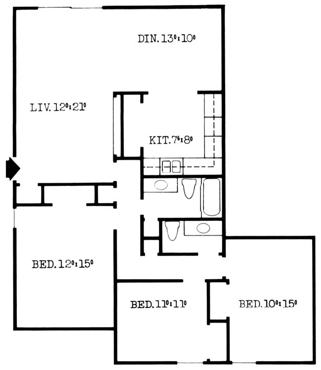 Floorplan - Indian Lake Townhomes