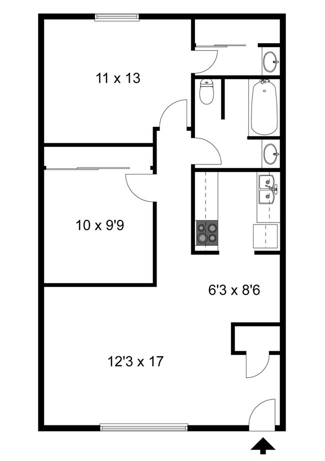 Floorplan - Adrienne Townhomes & Apartments