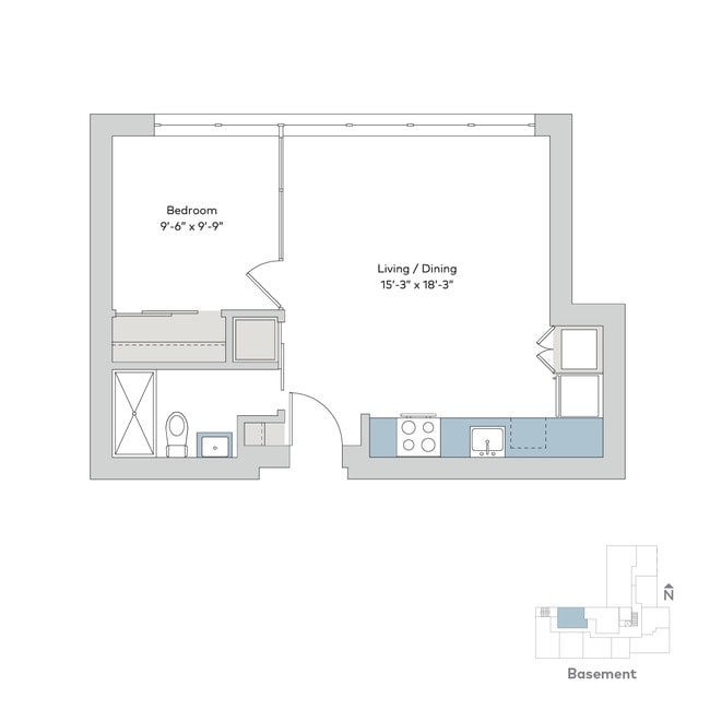 Floorplan - Interstate Flats