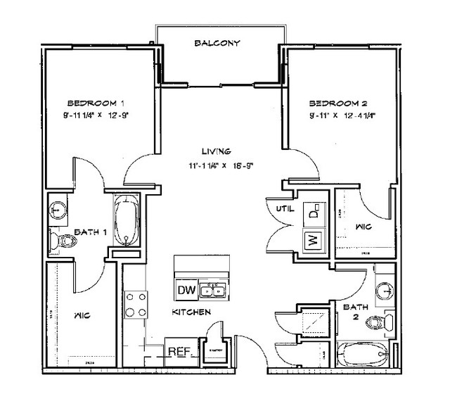 Floorplan - Regents West at 24th and 26th