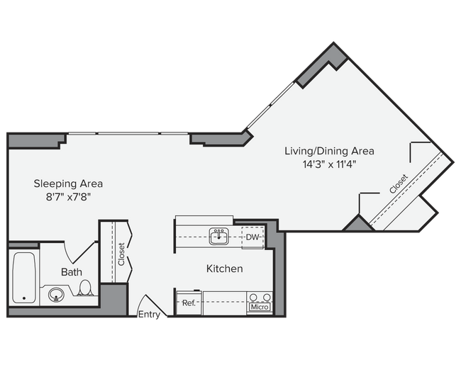 Floorplan - Avalon Midtown West