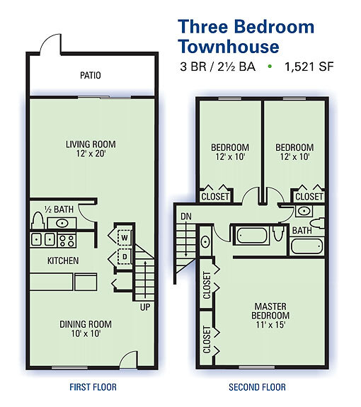 Floorplan - Morrowood Townhomes