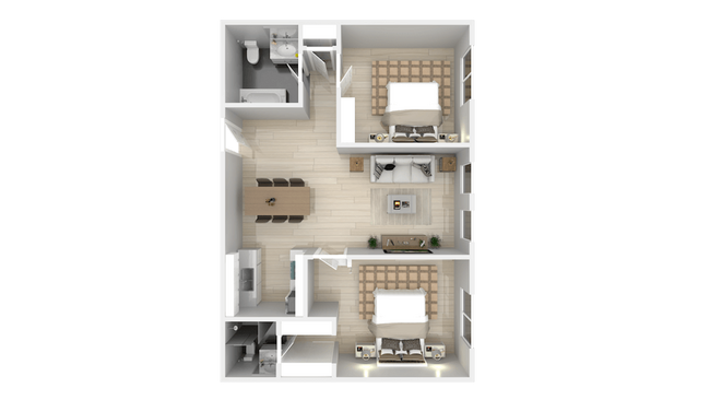 Floorplan - Latitude Apartments at Mission Valley