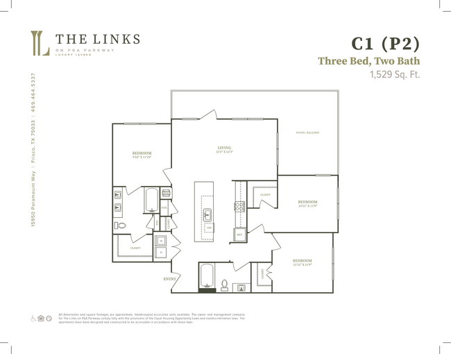 Floorplan - The Links on PGA Parkway - Phase II