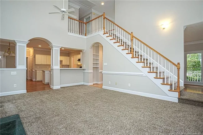 Upstairs landing and kitchen - view from family room (new appliances not shown) - 1977 Culpepper Ln