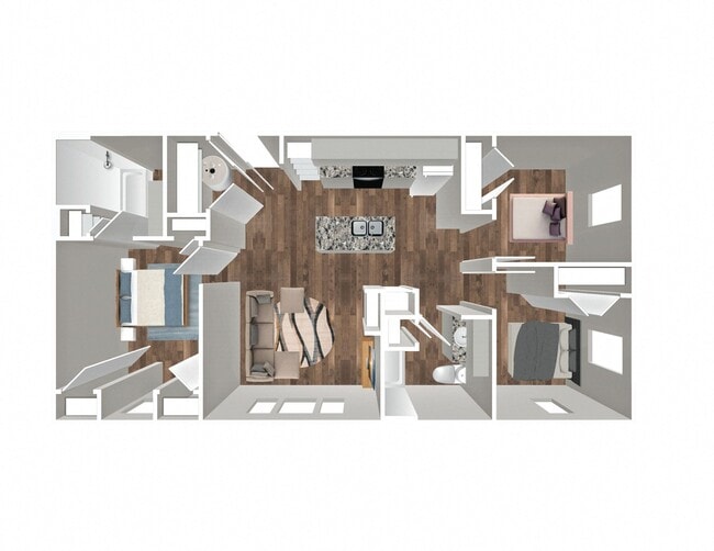 Floorplan - The Abali Apartments