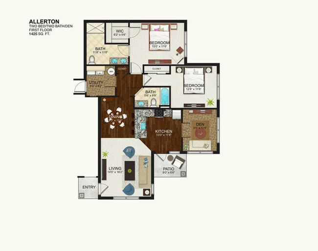 Allerton - The Kensington at Halfmoon