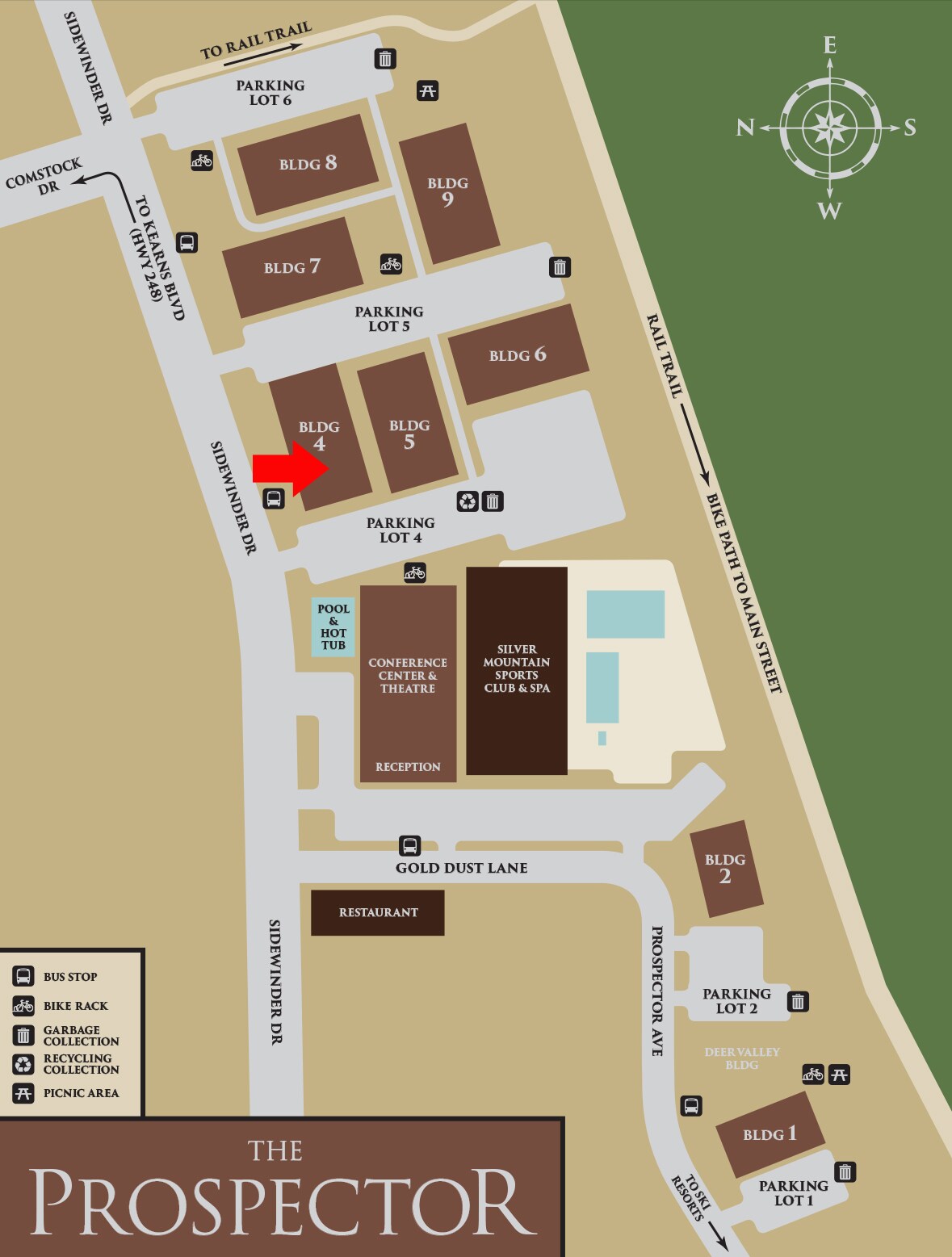 Property map - 2175 Sidewinder Dr