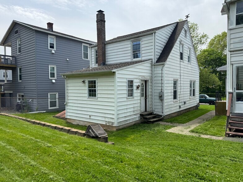Back of house with level yard - 16 Durant Ter