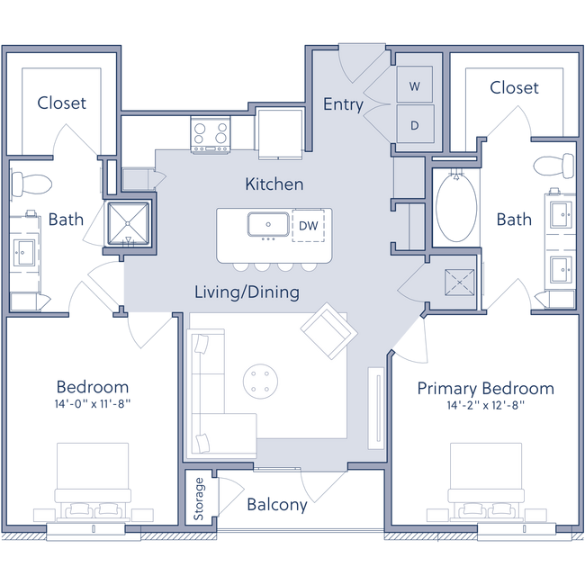 Floorplan - The Cameron