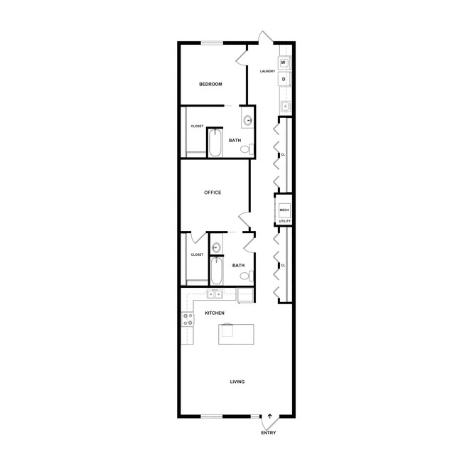 Floorplan - PENN STREET LOFTS