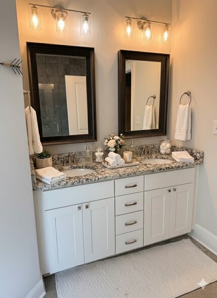 Master bath - 303 Charleston Mills Dr