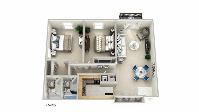 Lovely-2-bedroom-2-bathroom - The Q at Maitland