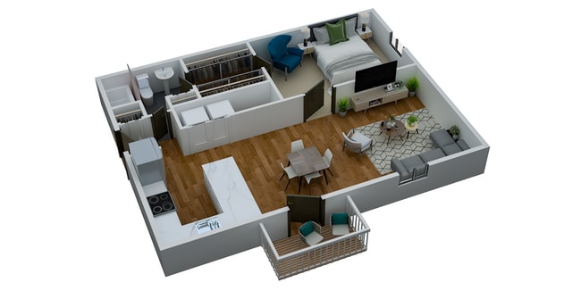 Floorplan - Arlington Apartments