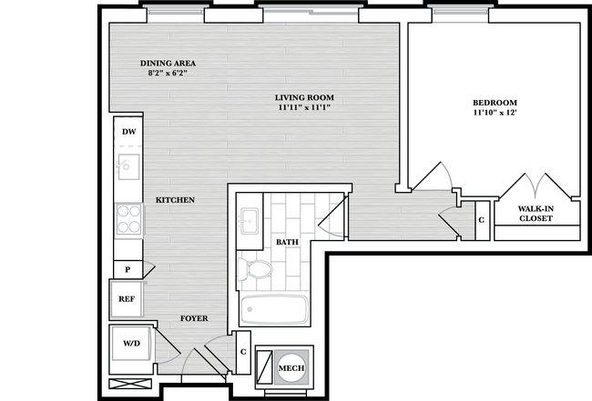 Floorplan - Cathedral Commons
