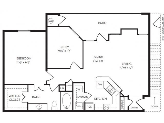 Floorplan - Villas at Rogers Ranch