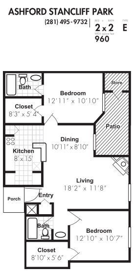 Floorplan - Ashford Stancliff Park