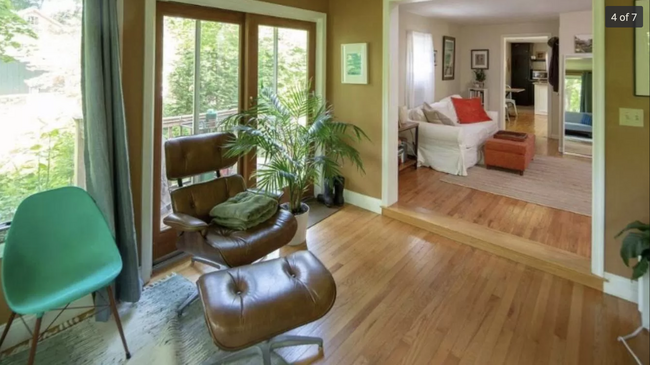 Living room, small deck - 68 Old York Rd