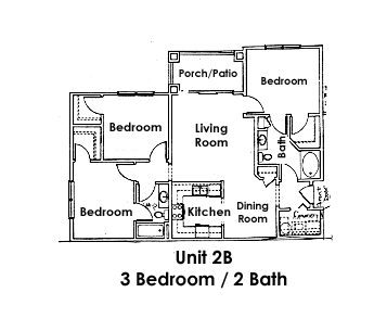 3BR/2BA - Faris Residences Moncks Corner