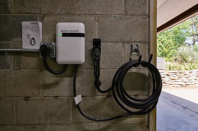 2-Car Garage includes Level-2 EV Charger - 8109 Grant St