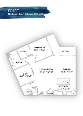 Floorplan - Gallerie Apartments