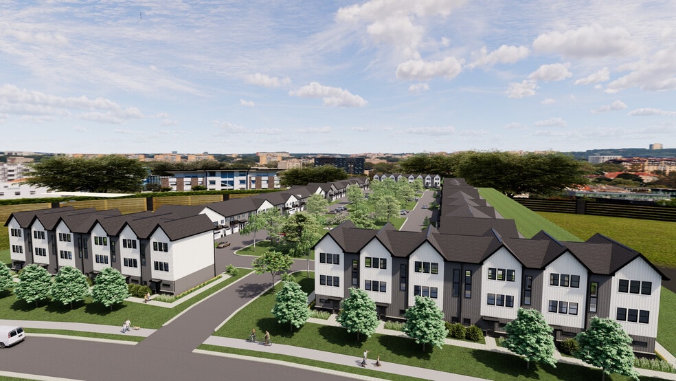 1580 Main Rendering - 1580 Main Townhomes