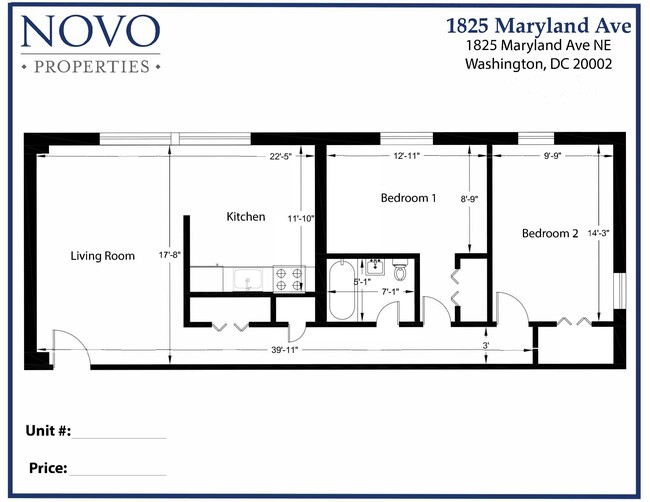 Floorplan - 1825 Maryland Avenue