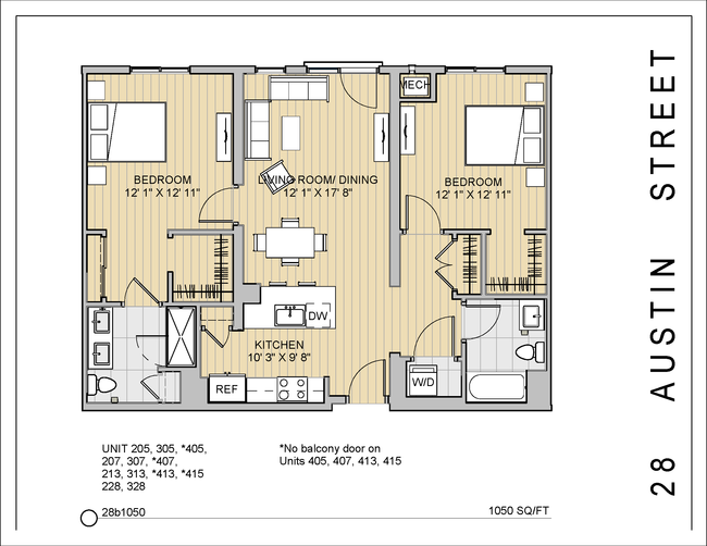 Floorplan - 28 Austin