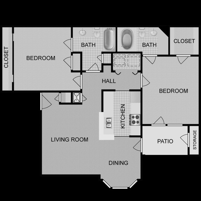 Floorplan - Holly Apartments