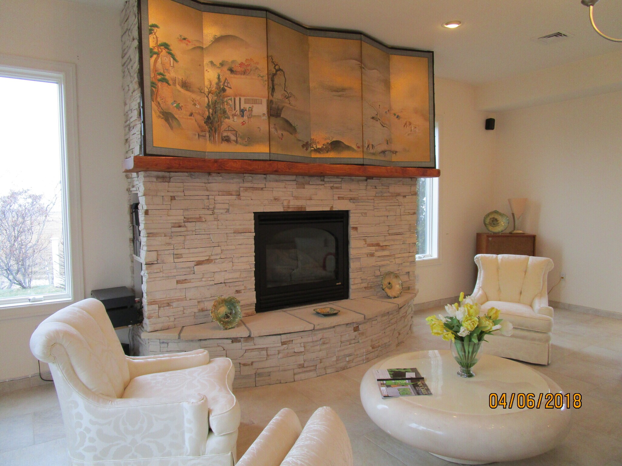 gas fireplace - 103 Summer St