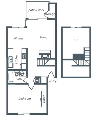 1BR/1BA - Marina Bay