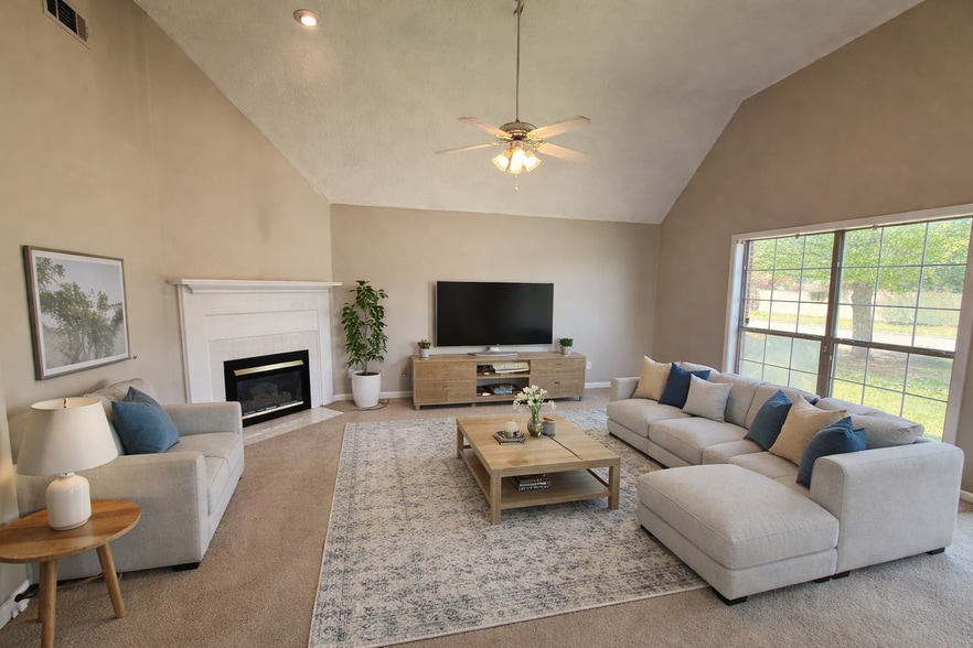 Virtually Staged Living - 1506 Remington Dr