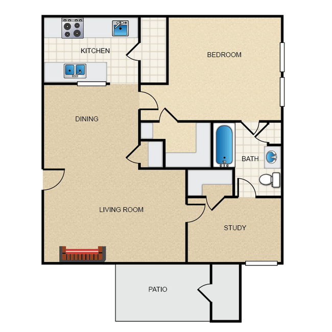 Floorplan - Ivy Urban Living