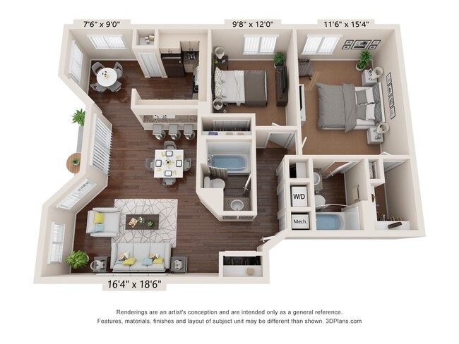 Floorplan - The Villages of Banyan Grove