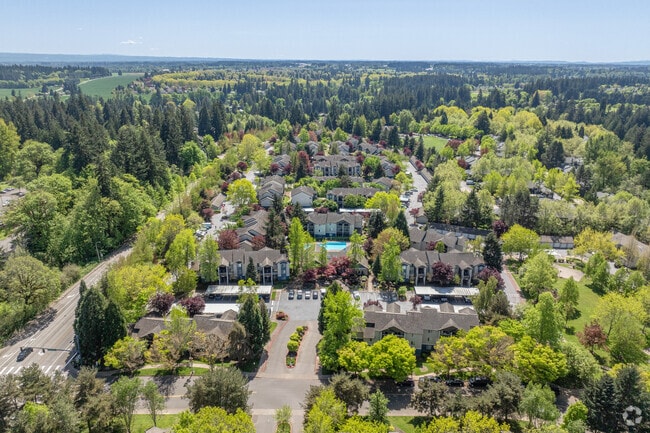 Aerial - Hathaway Court Apartments