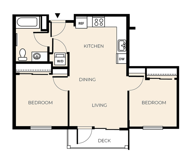 Floorplan - Reserve at Lacey 55+ Affordable Living