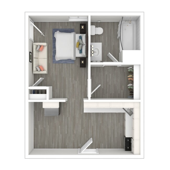 Floorplan - Park Cherokee Apartments