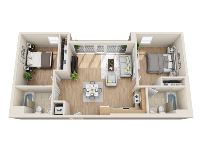 Layout E - Maya Apartments