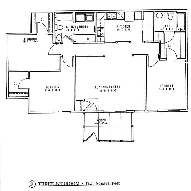 Floorplan - St. James Apartments
