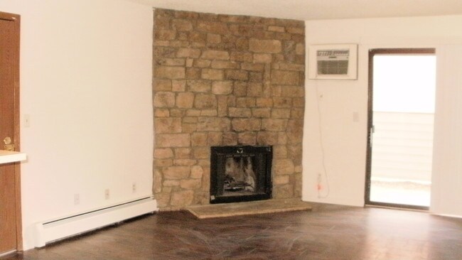 Living Area w/Wood Burning Fireplace - 10150 E Virginia Ave