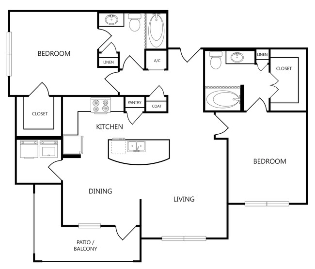 Floorplan - Parc at Mansfield