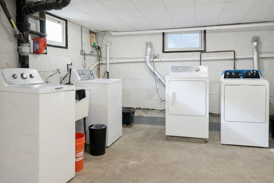 Basement - Dedicated Washer & Dryer - 131 Livingston Ave